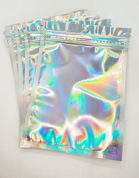 25 pack holographic packaging for press ons