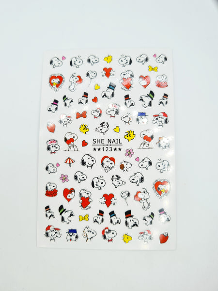 Snoopy Nail Stickers