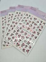 Minnie Mouse Nail Stickers